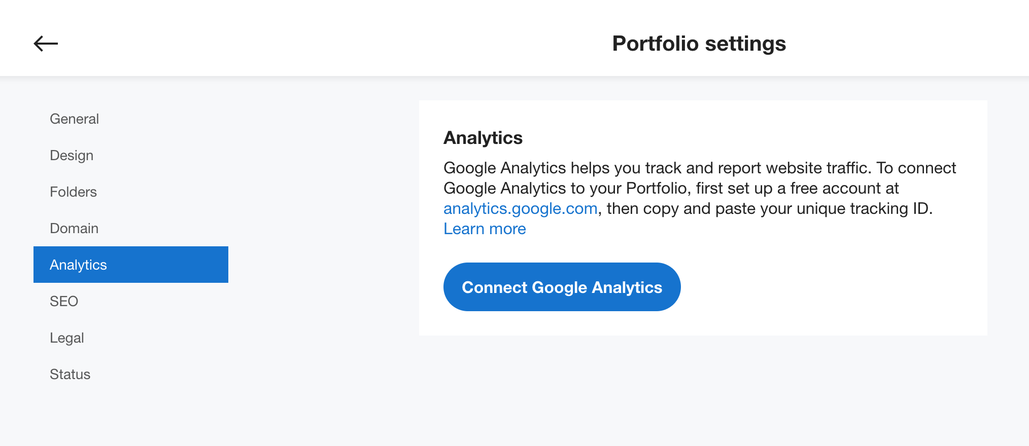 google my portfolio